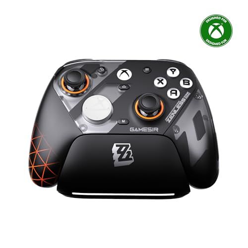 GameSir G7 Pro PCコントローラー(ゼンレスゾーンゼロコラボモデル) Xboxワイヤレスコントローラー PC/Xbox/Androidゲームコントローラー 1200mAH大容量バッテリー TMRホール効果スティック 1000Hzポーリングレート ZZZコントローラー 追加ボタン&トリガー/グリップ振動モーター搭載 トリガーストップ&背面ボタンロック付きゲームパッド 光学式マイクロスイッチABXYボダン Bluetooth/USBトングル/有線接続 ドリフト防止