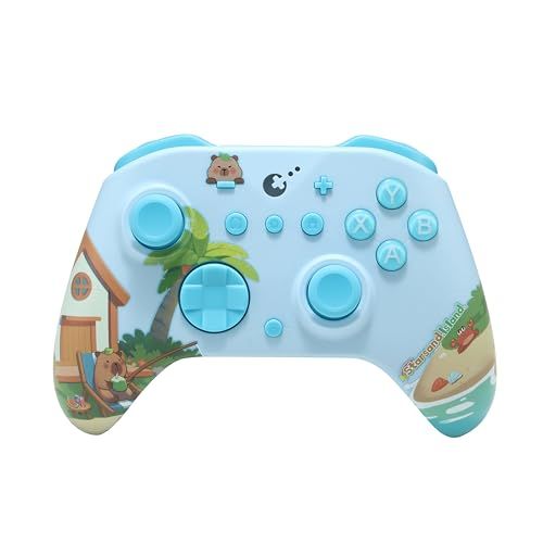 GuliKit ES Pro ワイヤレス 有線 【競技レベルの速さ】TMRスティック ドリフト防止 Switch/Switch 2スリープ解除 Turbo自動連射 6軸ジャイロ 振動調節可能 30時間連続使用 PC/Switch/Switch 2/Android/ios対応 スマホ スイッチゲームパッド ホールトリガー Bluetooth 超低遅延 950mAh大容量バッテリー 滑り止め 導電ゴムボタン 日本語説明書付き スターサンド・アイランド限定モデル